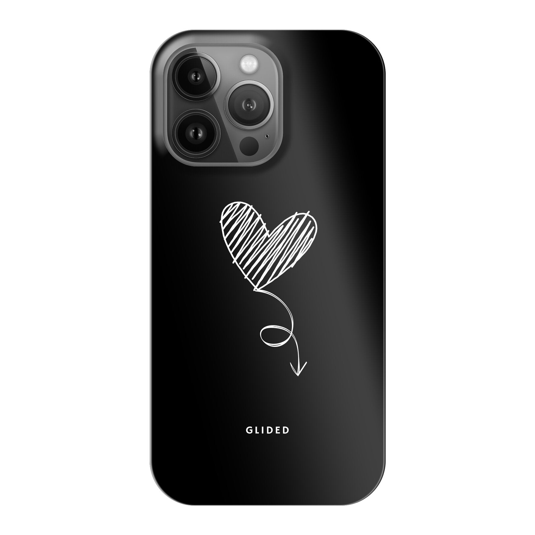 Dark Heart - iPhone 13 Pro Handyhülle Hard Case