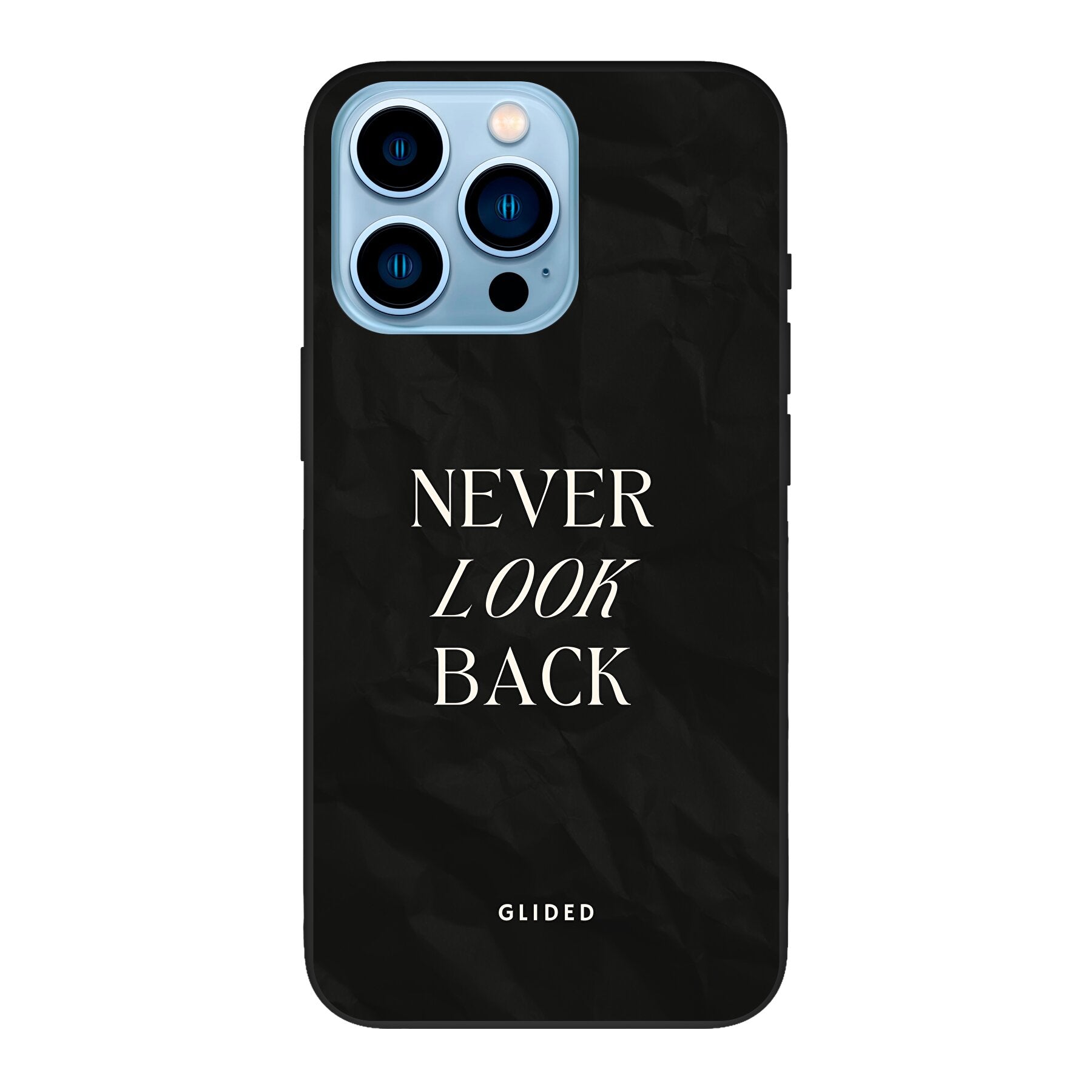 Never Back - iPhone 13 Pro Max Handyhülle Biologisch Abbaubar