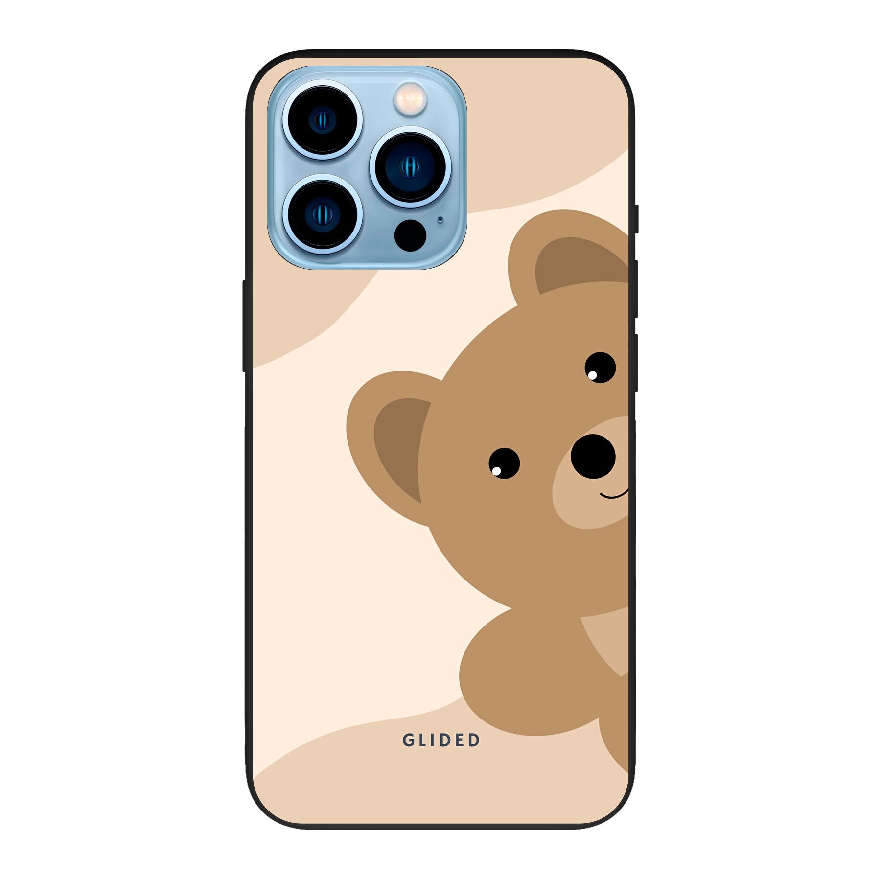 BearLove Left - iPhone 13 Pro Max Handyhülle Biologisch Abbaubar