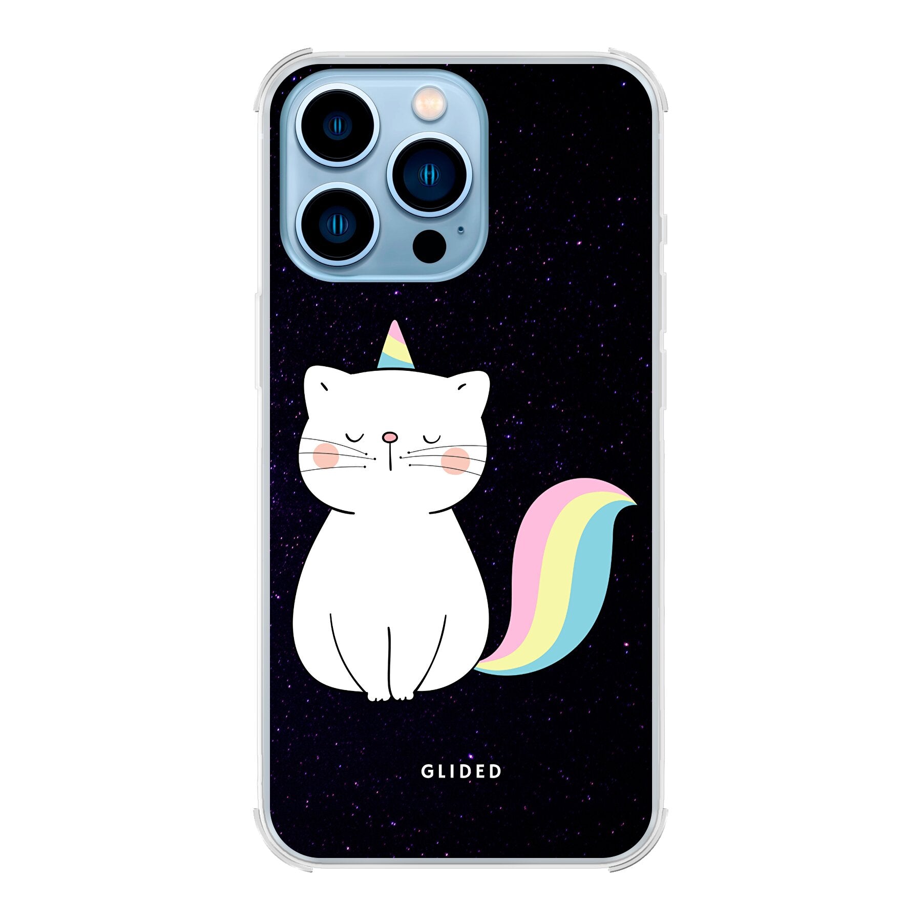 Unicorn Cat - iPhone 13 Pro Max Handyhülle Bumper case