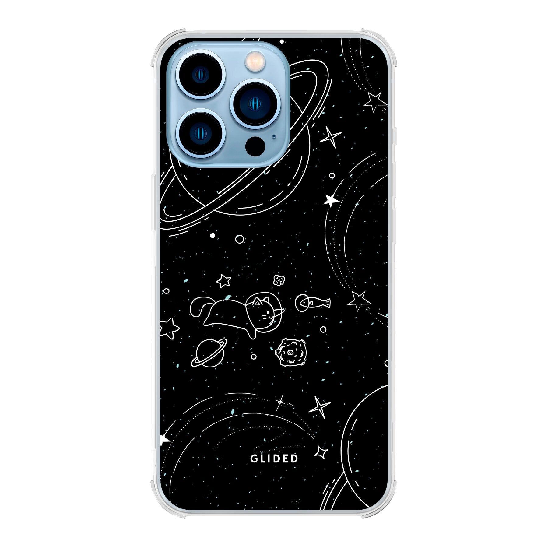 Cosmic Cat - iPhone 13 Pro Max Handyhülle Bumper case