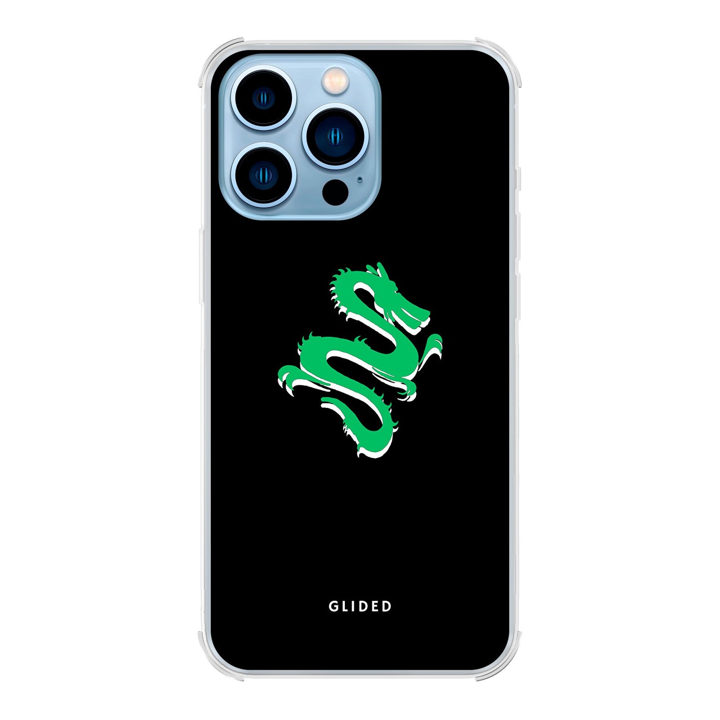 Emerald Dragon - iPhone 13 Pro Max Handyhülle Bumper case