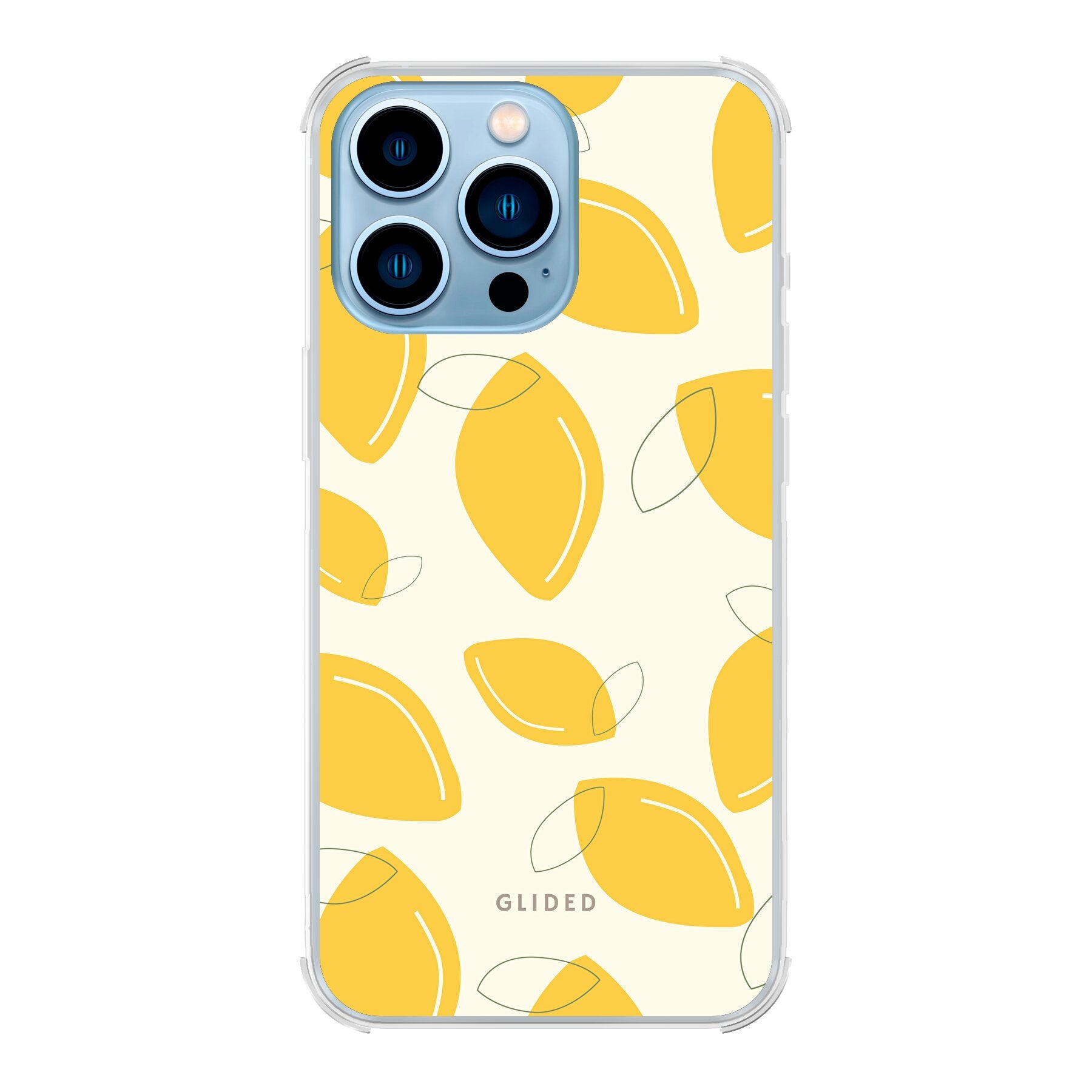 Abstract Lemon - iPhone 13 Pro Max - Bumper case