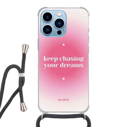 Chasing Dreams - iPhone 13 Pro Max Handyhülle Crossbody case mit Band