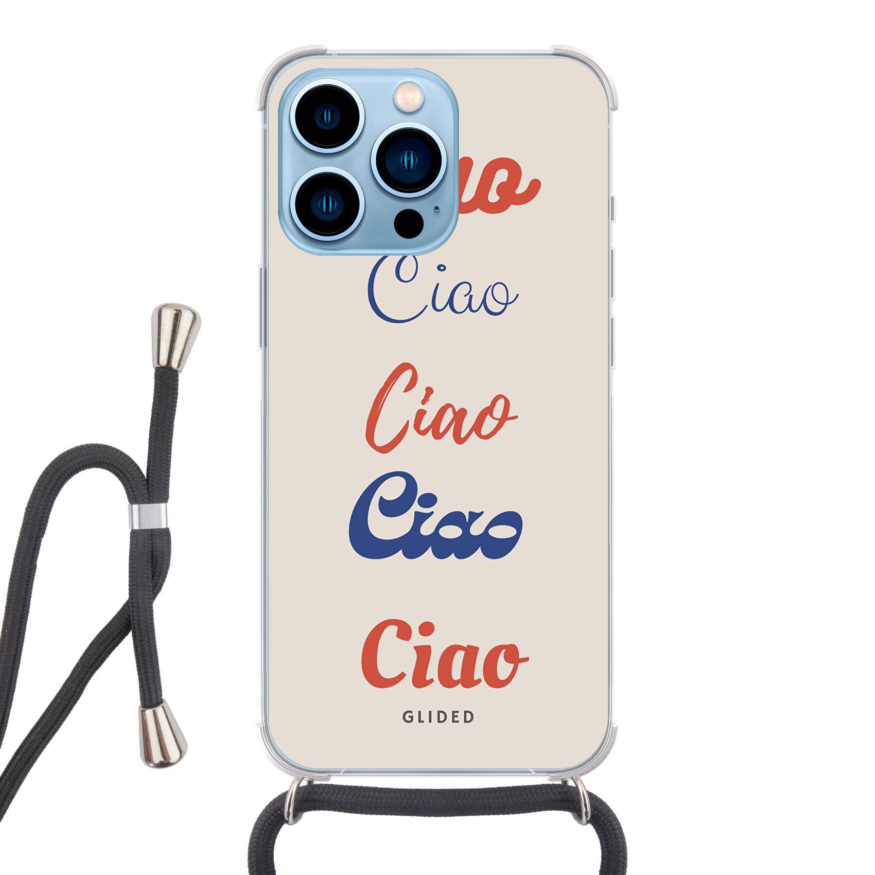 Ciao - iPhone 13 Pro Max - Crossbody case mit Band