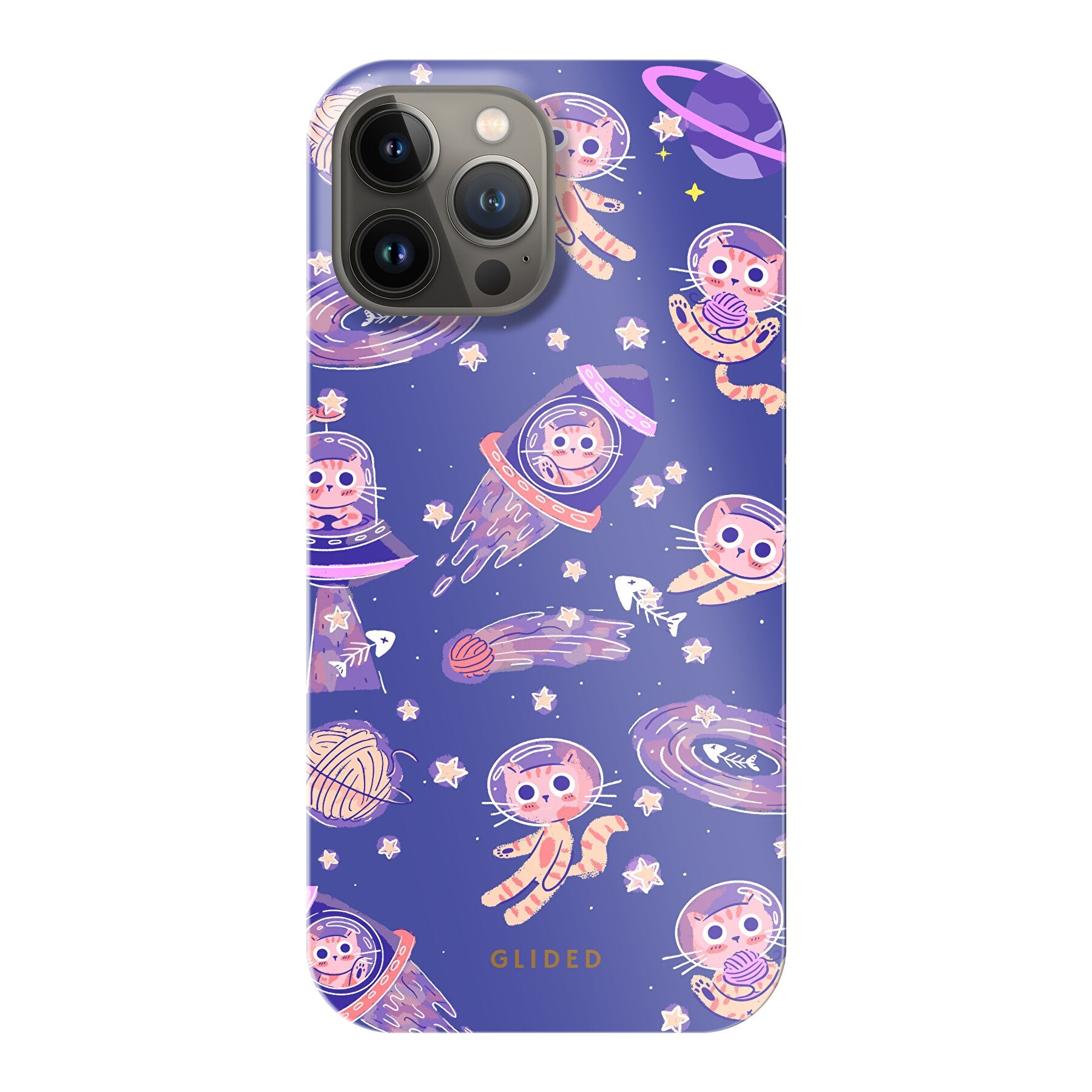 Space Cat - iPhone 13 Pro Max Handyhülle Hard Case