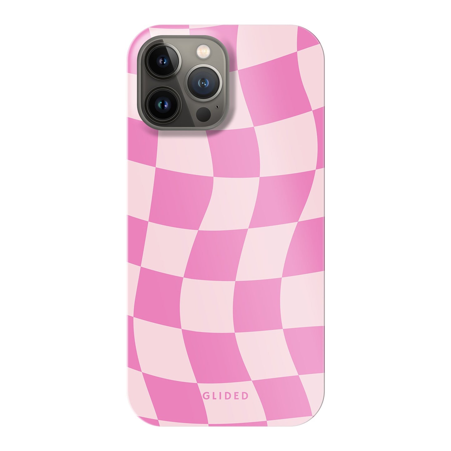 Pink Chess - iPhone 13 Pro Max Handyhülle Hard Case