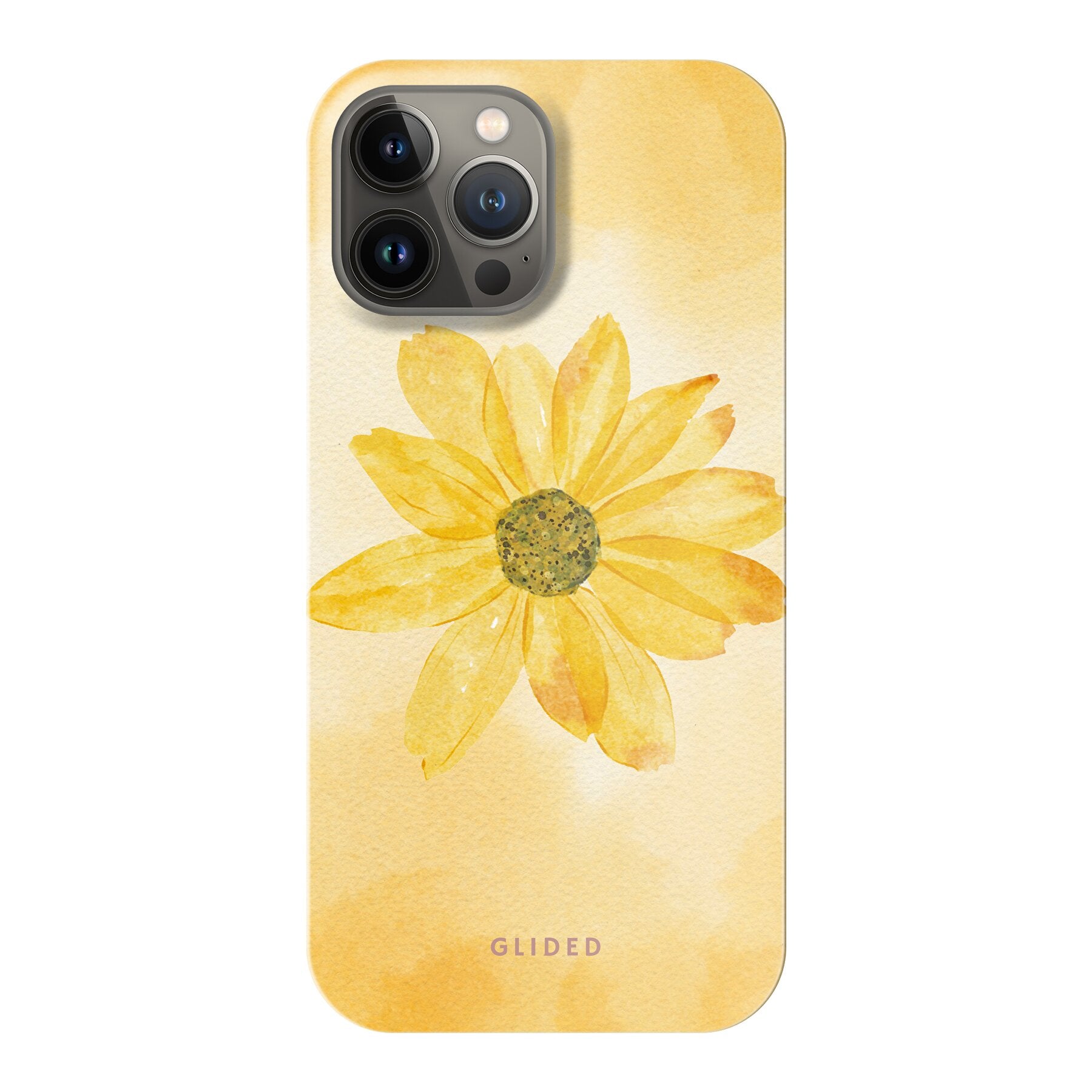 Yellow Flower - iPhone 13 Pro Max Handyhülle Hard Case