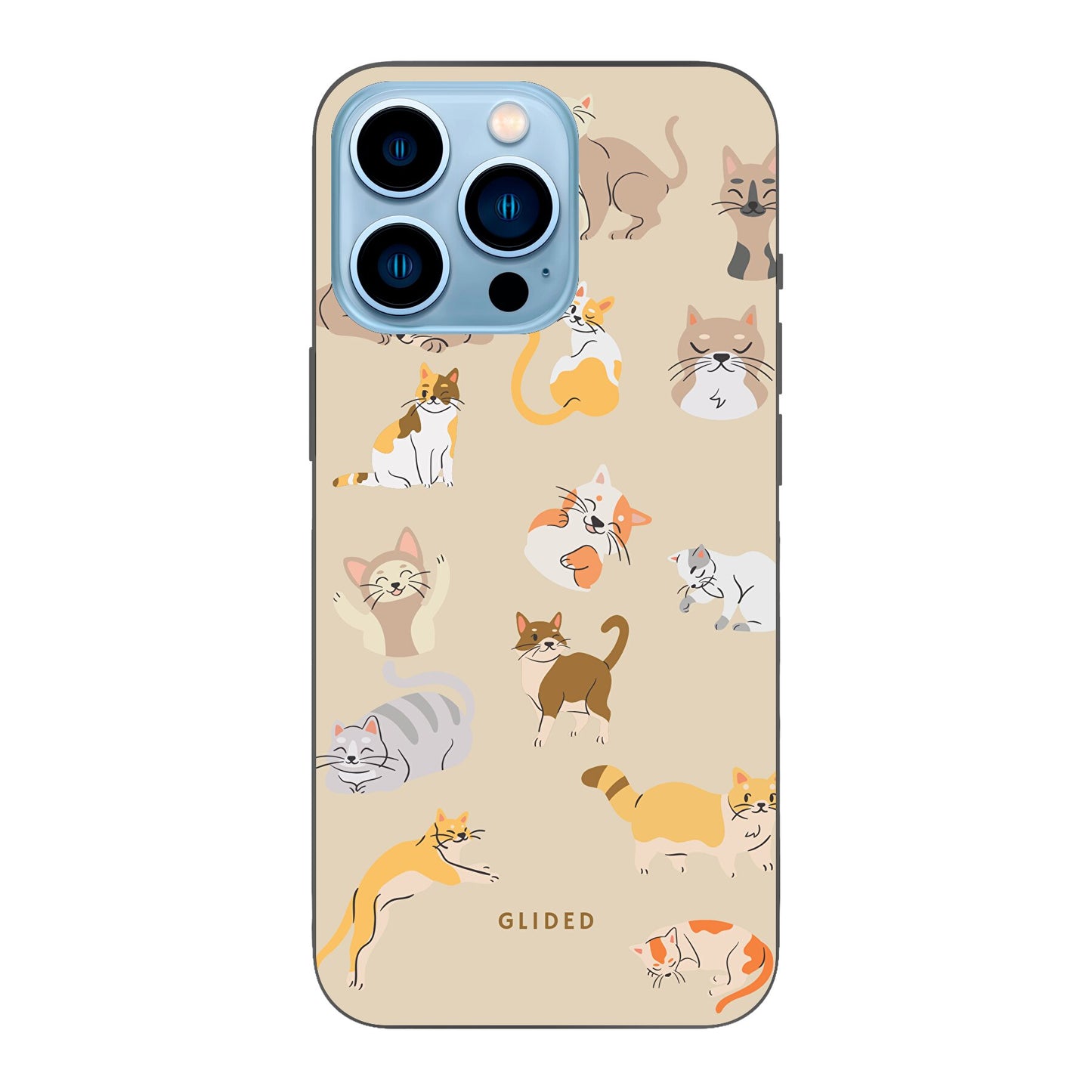 Meow - iPhone 13 Pro Max Handyhülle Soft case