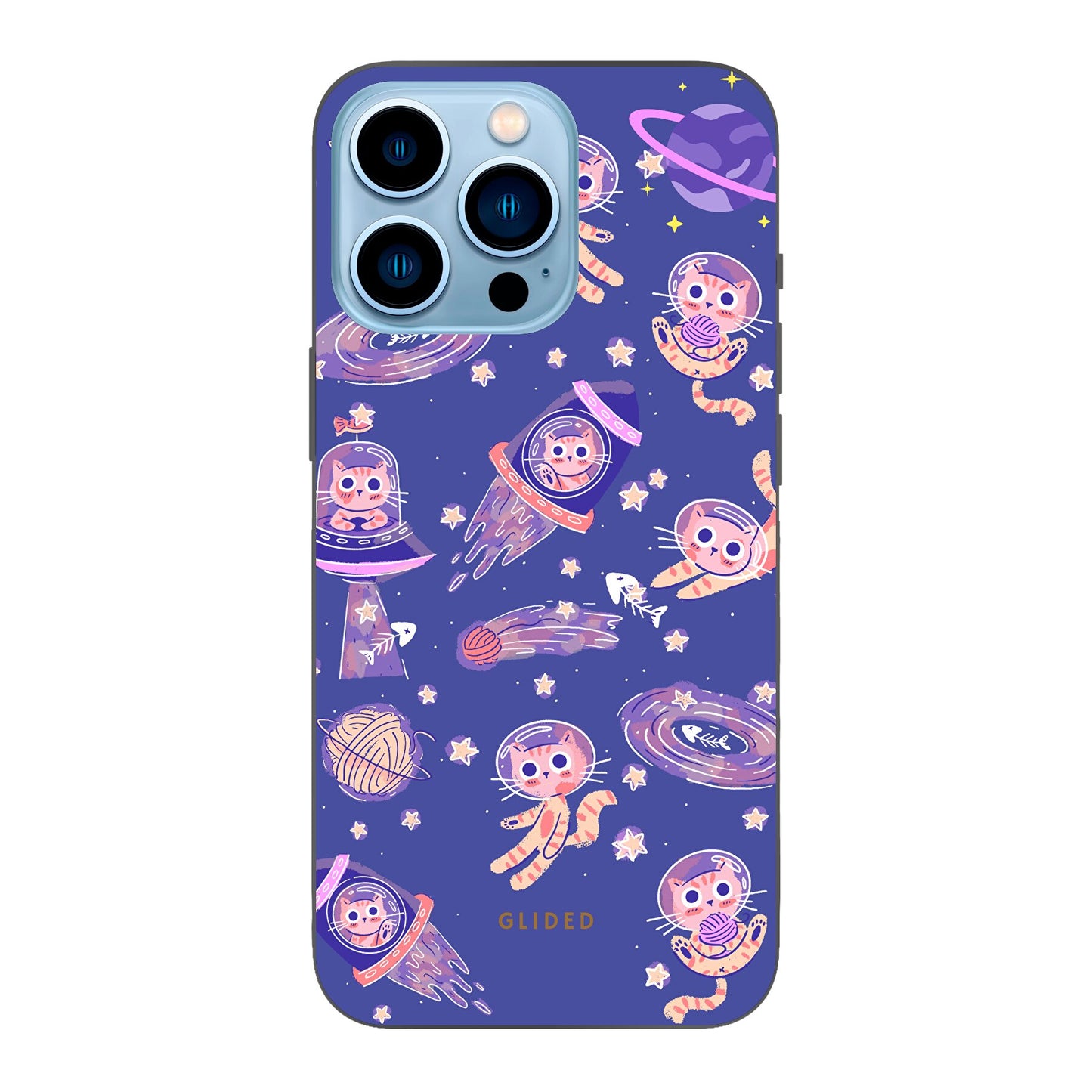 Space Cat - iPhone 13 Pro Max Handyhülle Soft case