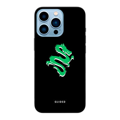 Emerald Dragon - iPhone 13 Pro Max Handyhülle Soft case