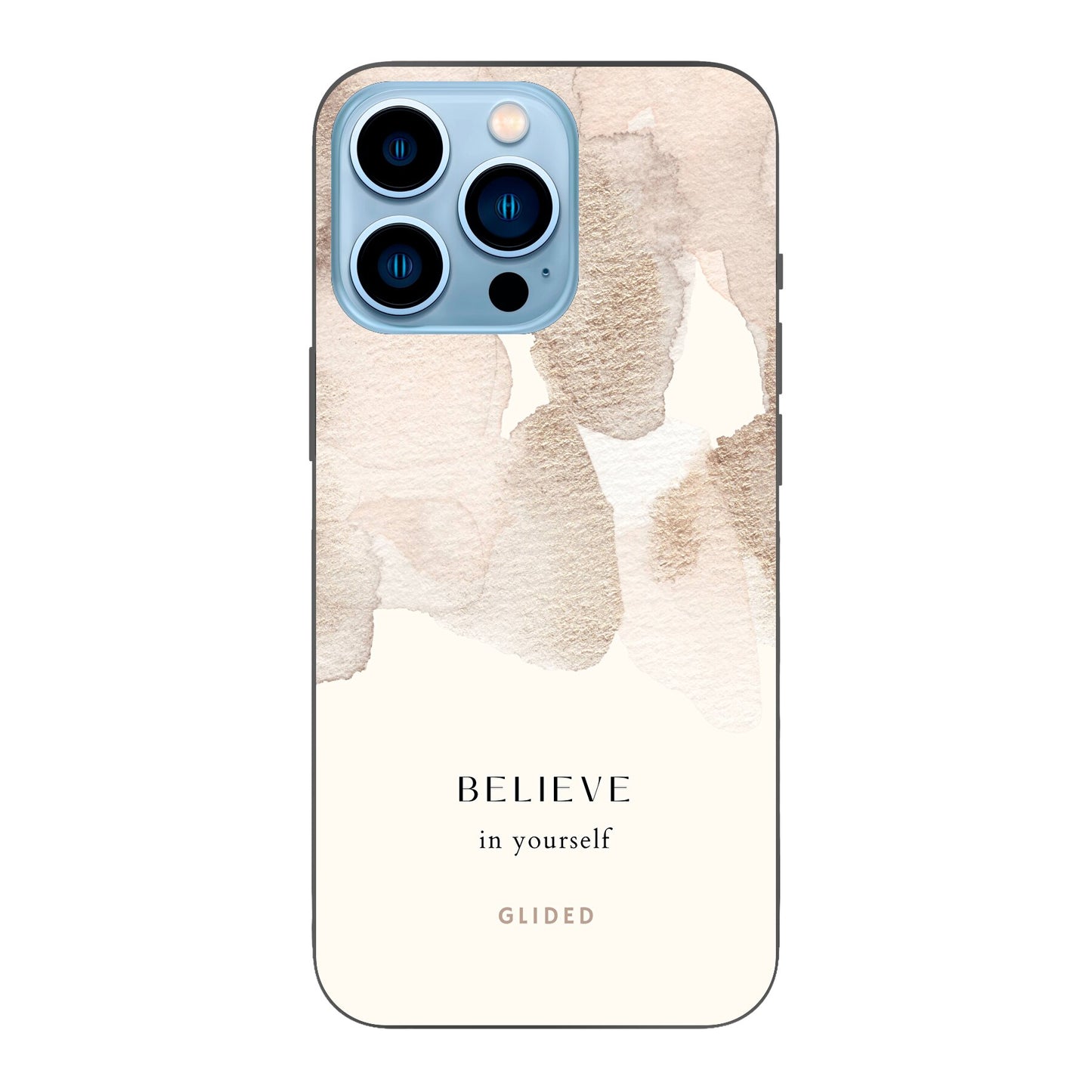 Believe in yourself - iPhone 13 Pro Handyhülle Soft case