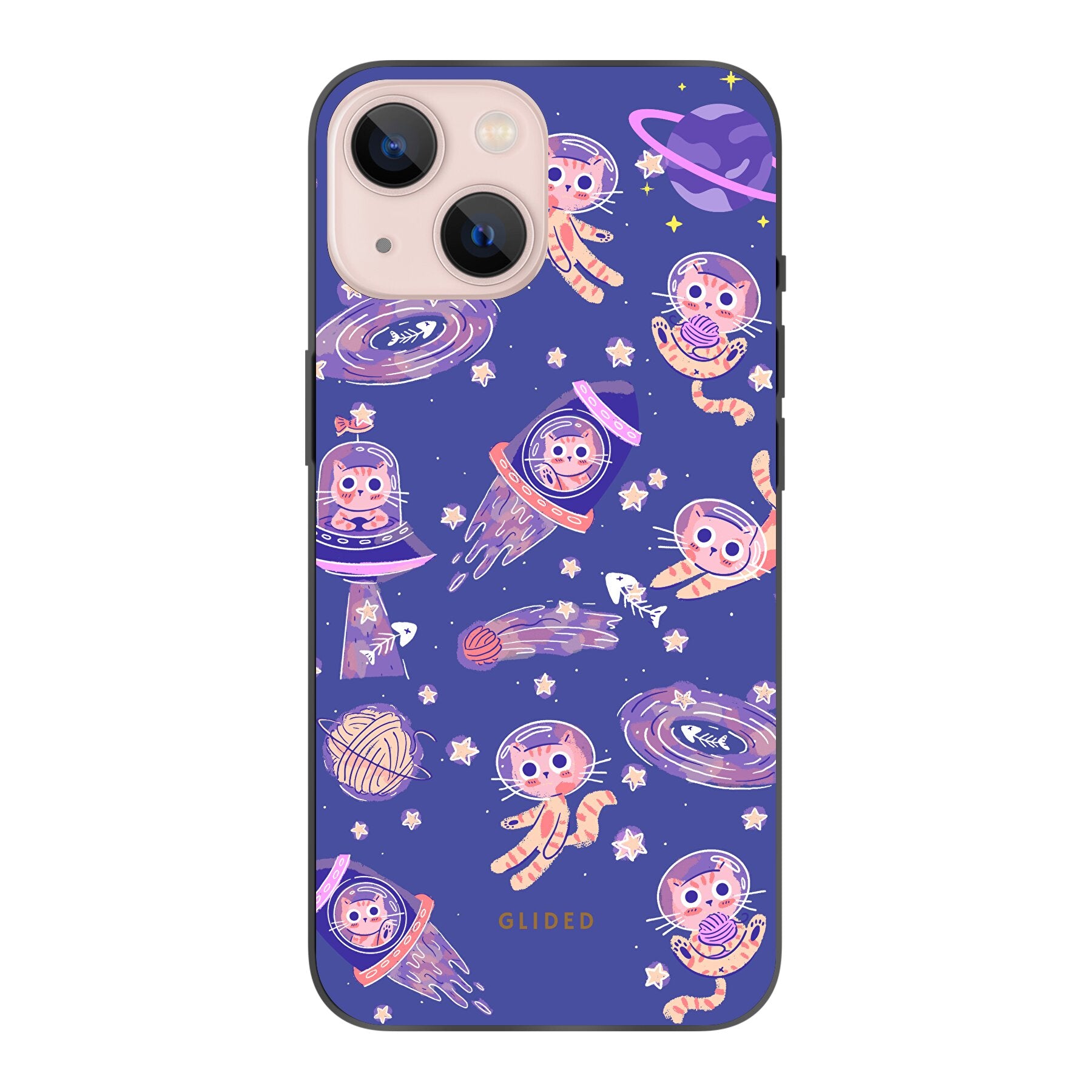 Space Cat - iPhone 13 Handyhülle Soft case