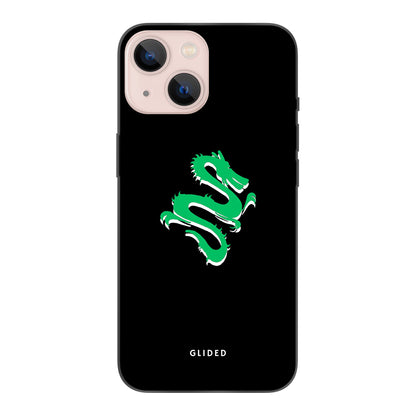 Emerald Dragon - iPhone 13 Handyhülle Soft case