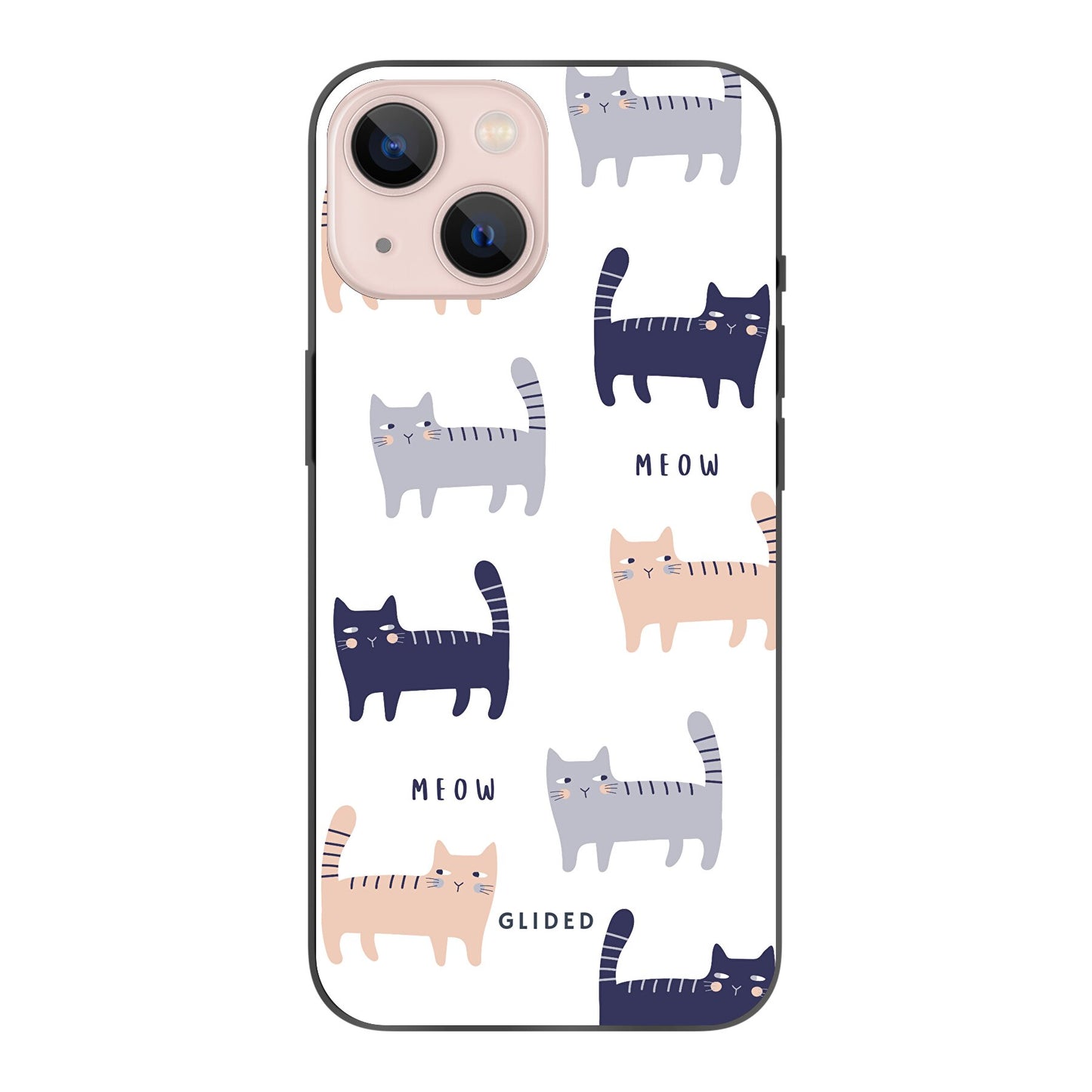 Purrfection - iPhone 13 Handyhülle Soft case