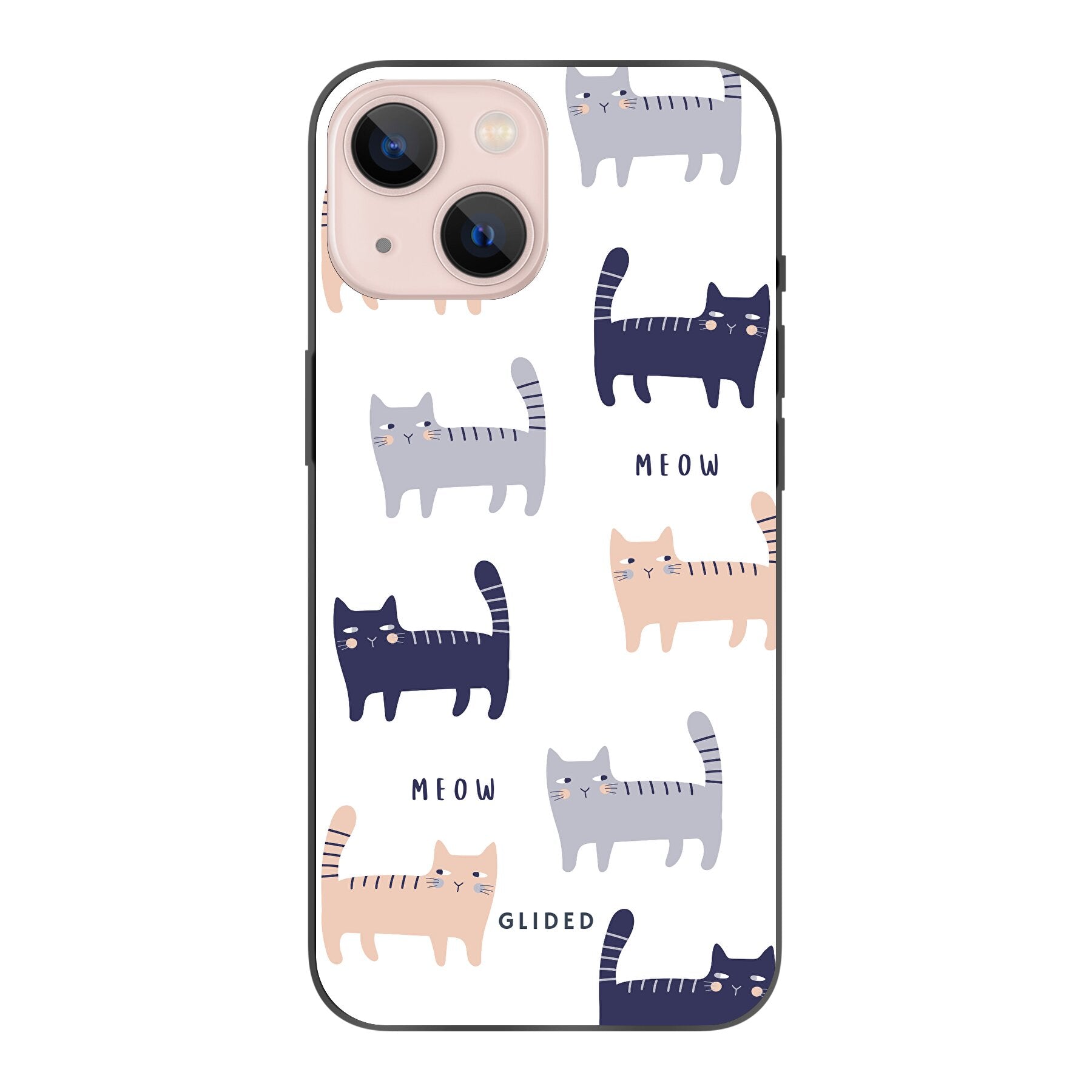 Purrfection - iPhone 13 Handyhülle Soft case