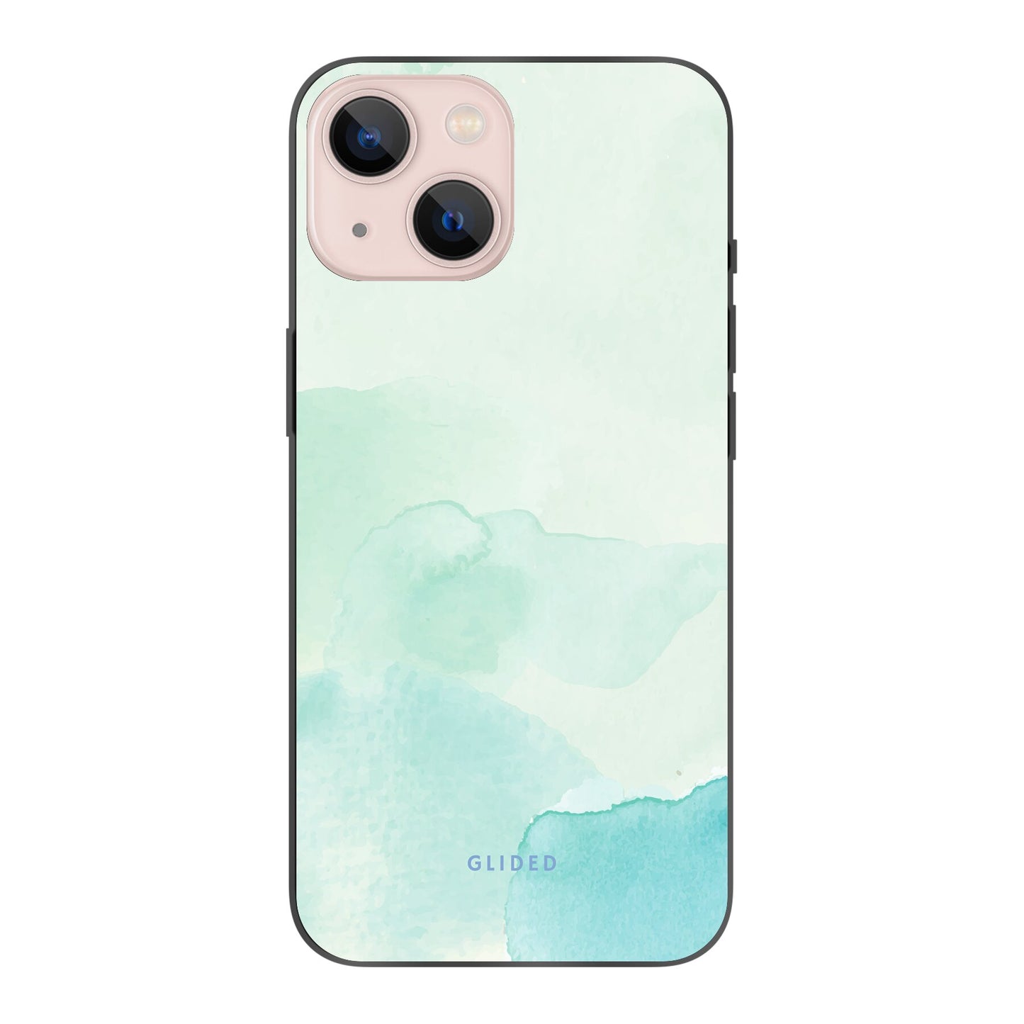 Turquoise Art - iPhone 13 Handyhülle Soft case