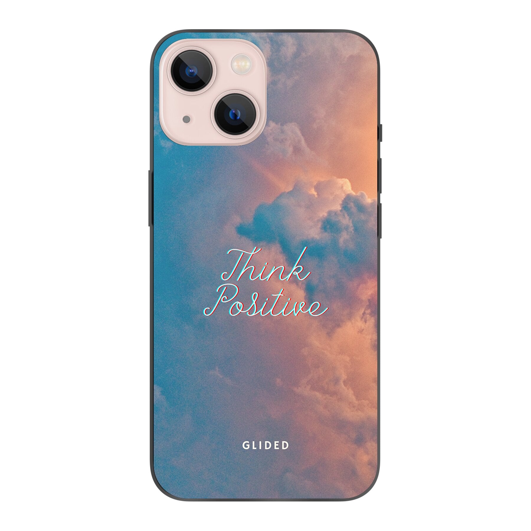 Think positive - iPhone 13 Handyhülle Soft case