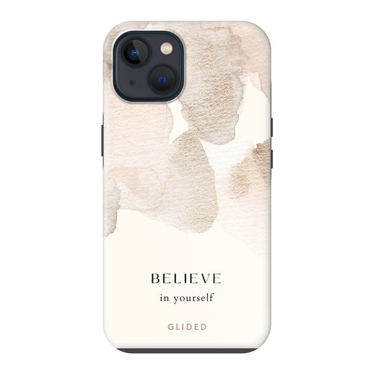 Believe in yourself - iPhone 13 Handyhülle Tough case