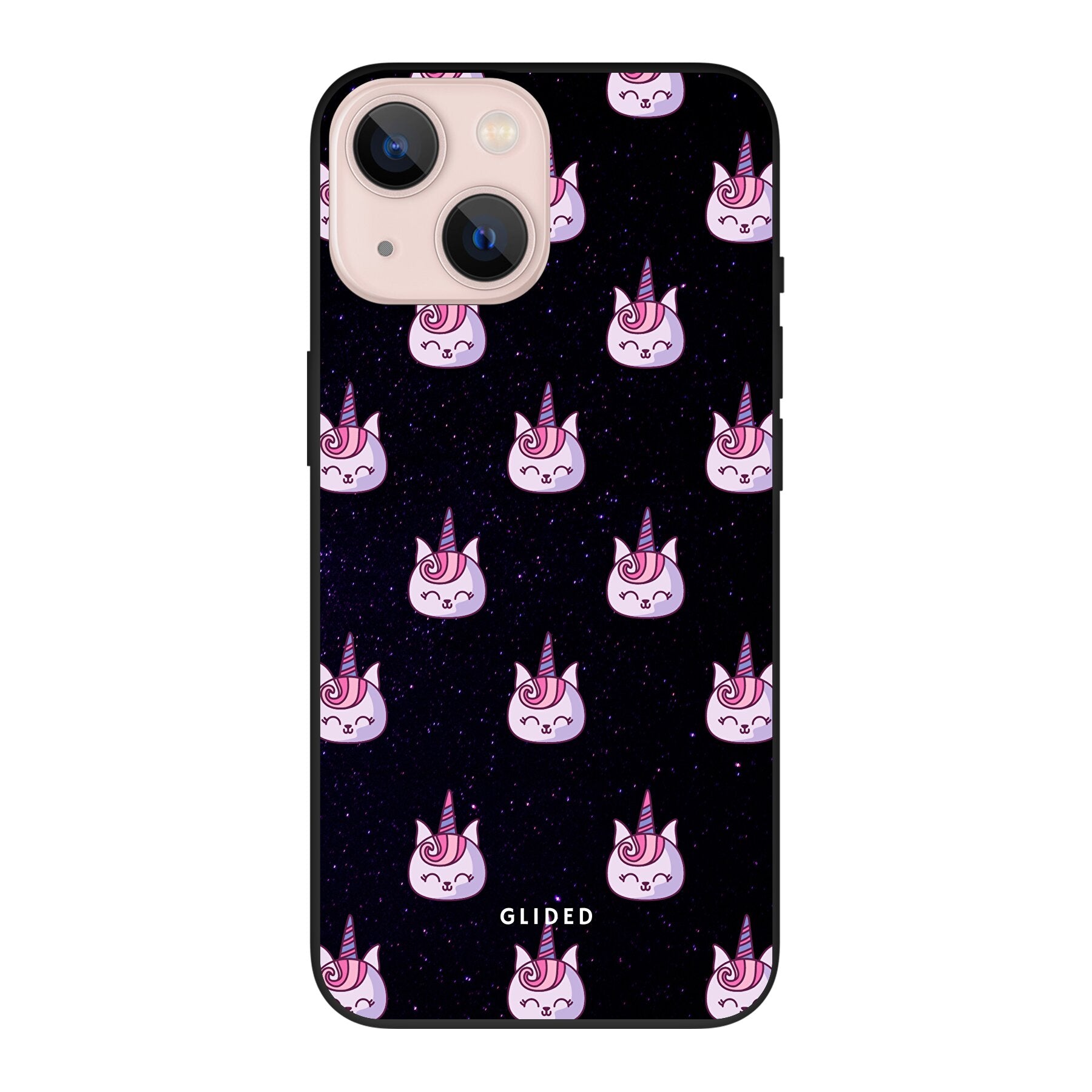 Unicorn Meow - iPhone 13 mini Handyhülle Biologisch Abbaubar