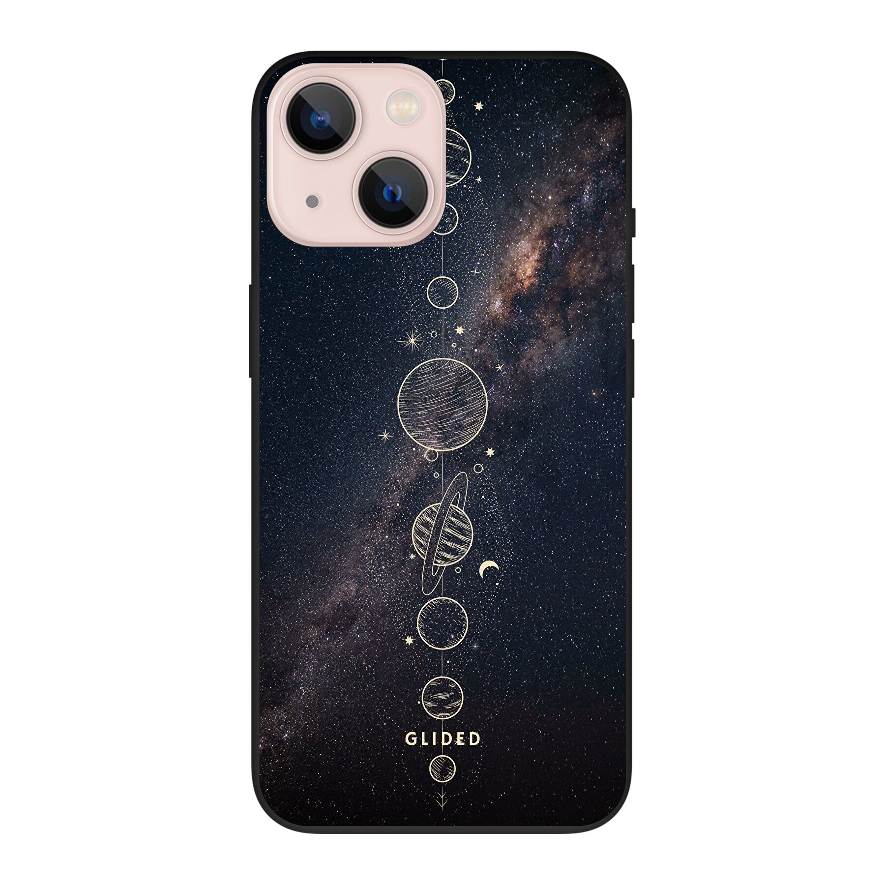 Planets - iPhone 13 mini Handyhülle Biologisch Abbaubar