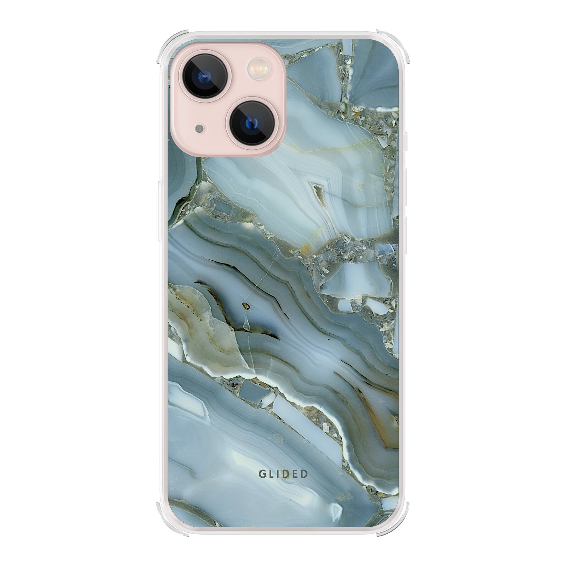 Green Marble - iPhone 13 mini Handyhülle Bumper case