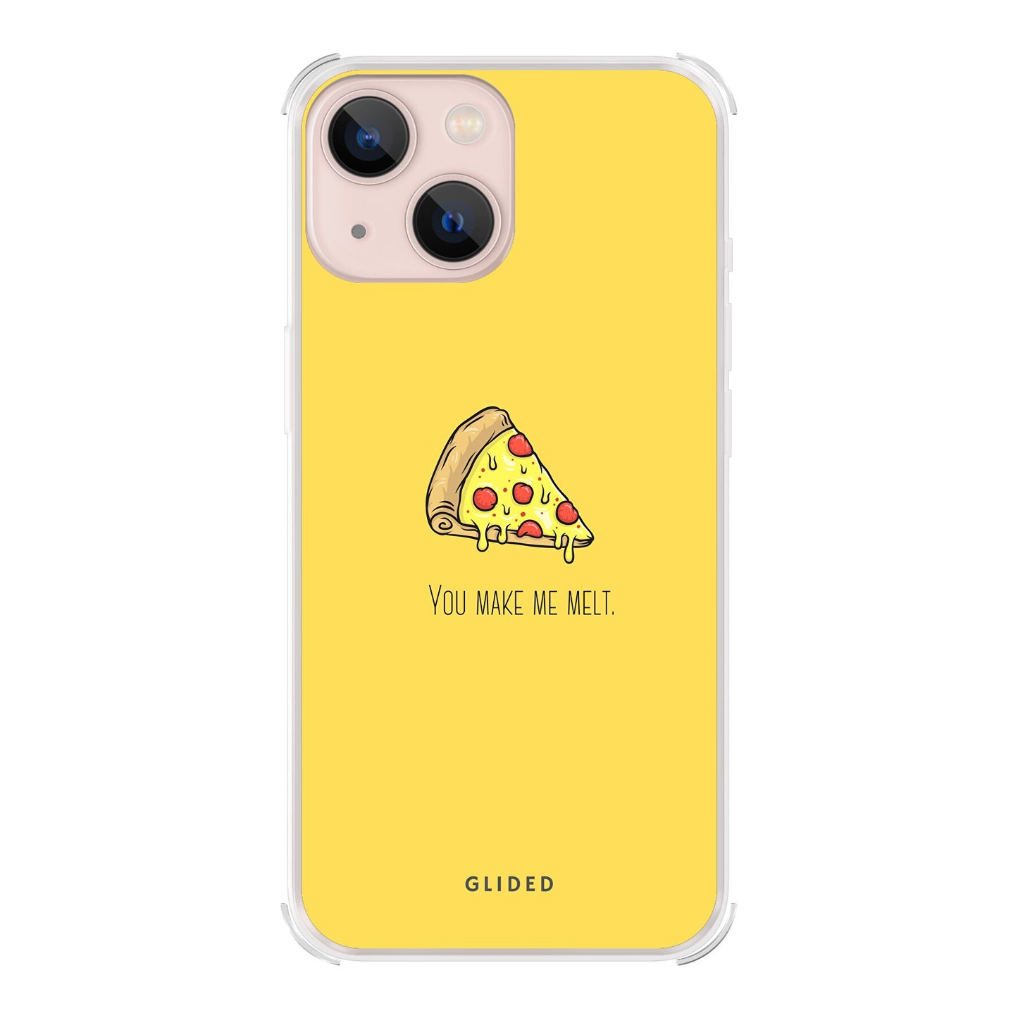 Flirty Pizza - iPhone 13 mini - Bumper case