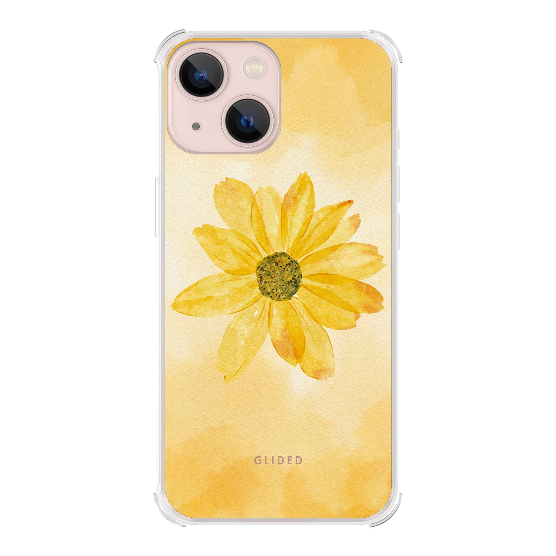 Yellow Flower - iPhone 13 mini Handyhülle Bumper case