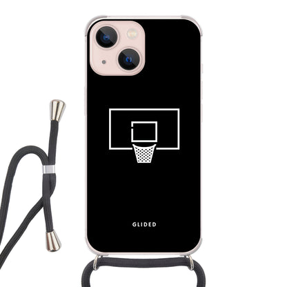 Basketball Fun - iPhone 13 mini Handyhülle Crossbody case mit Band