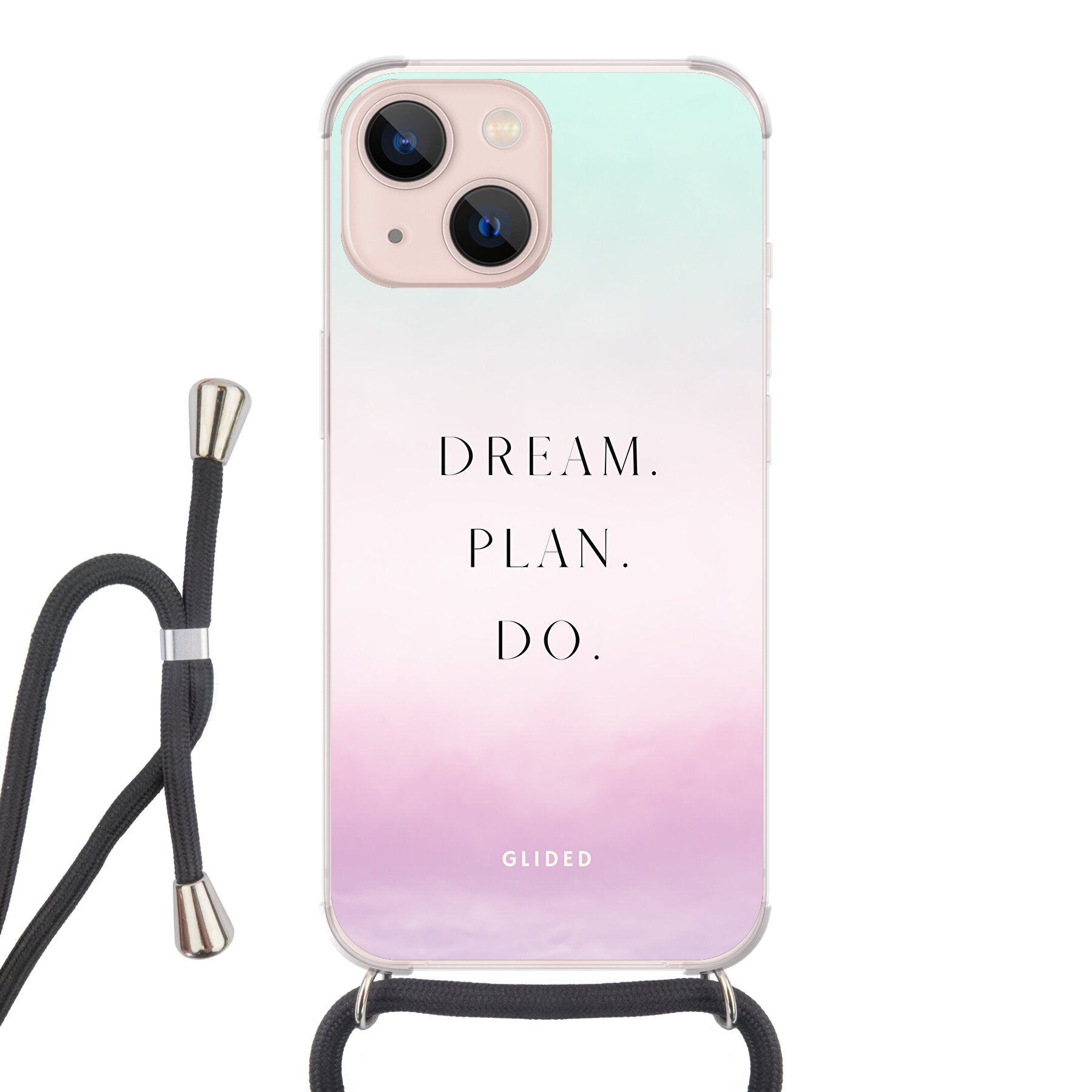 Dream - iPhone 13 mini Handyhülle Crossbody case mit Band