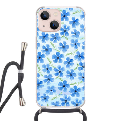 Ocean Blooms - iPhone 13 mini Handyhülle Crossbody case mit Band