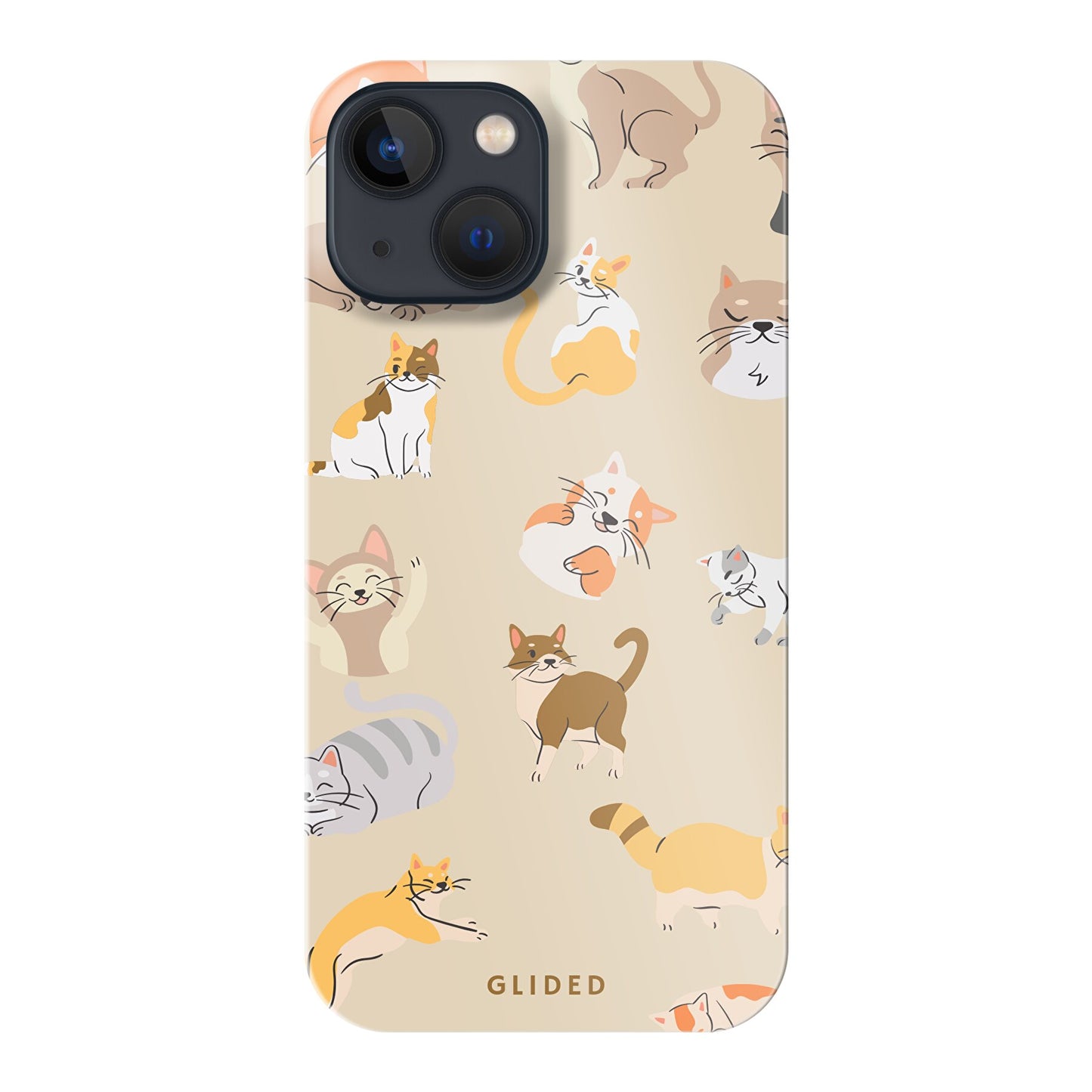 Meow - iPhone 13 mini Handyhülle Hard Case