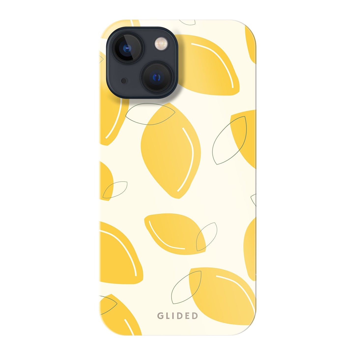 Abstract Lemon - iPhone 13 mini - Hard Case