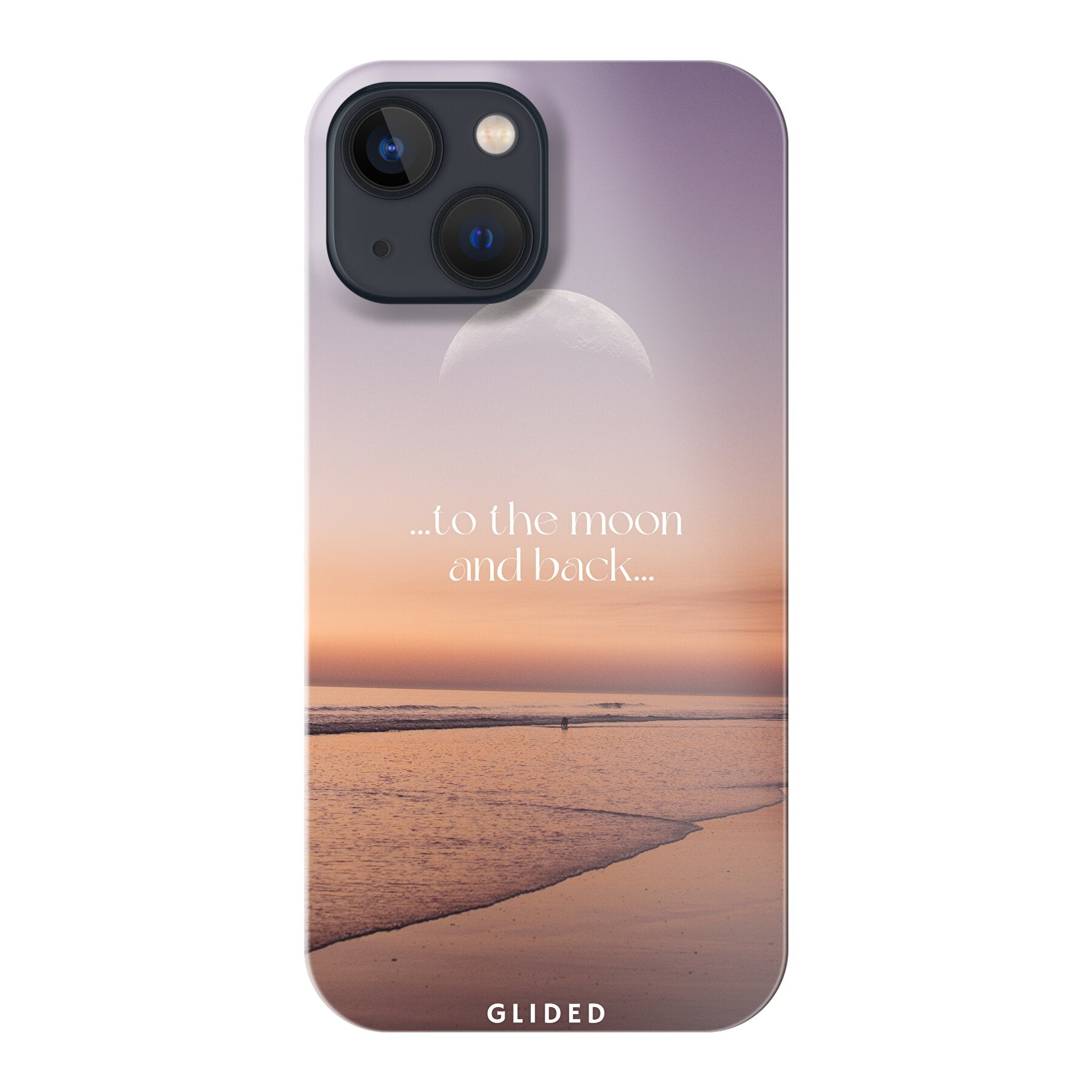 To the Moon - iPhone 13 mini - Hard Case