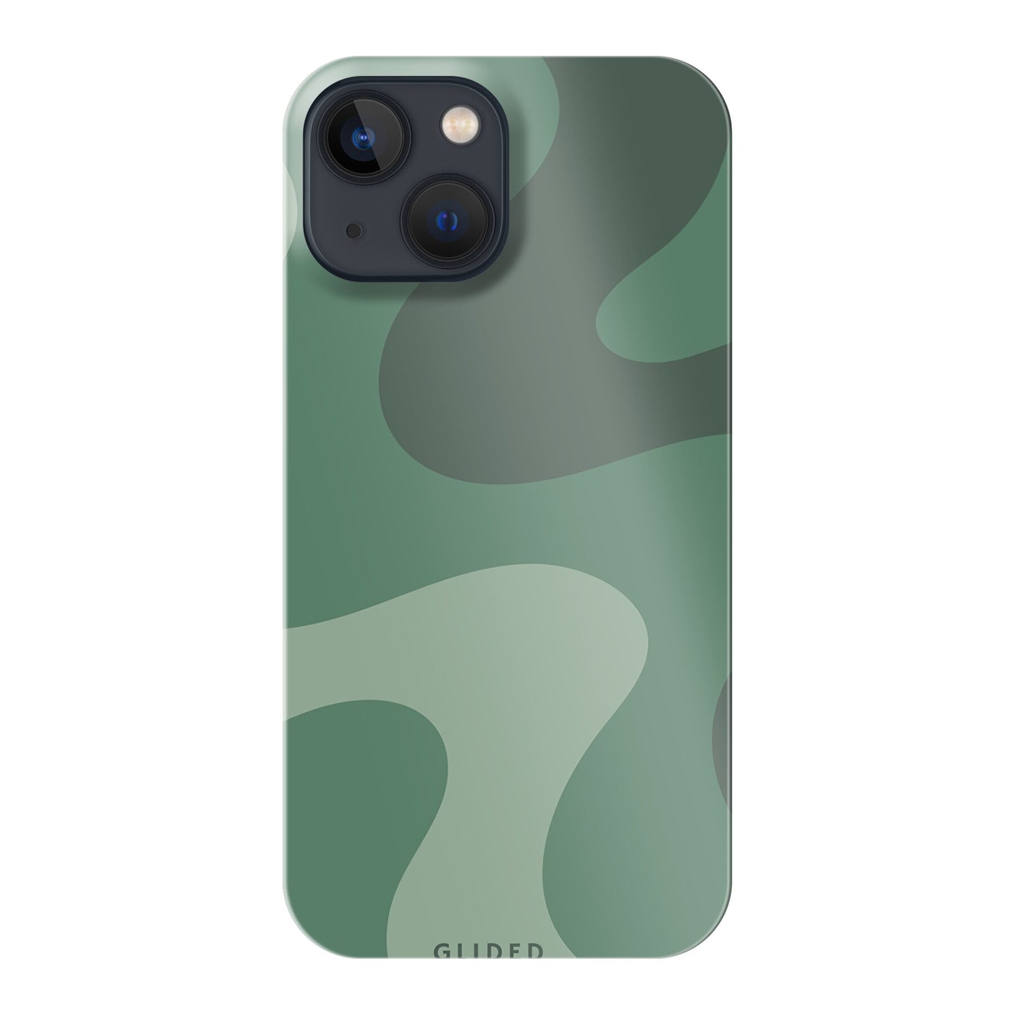 Green Wave - iPhone 13 mini Handyhülle Hard Case