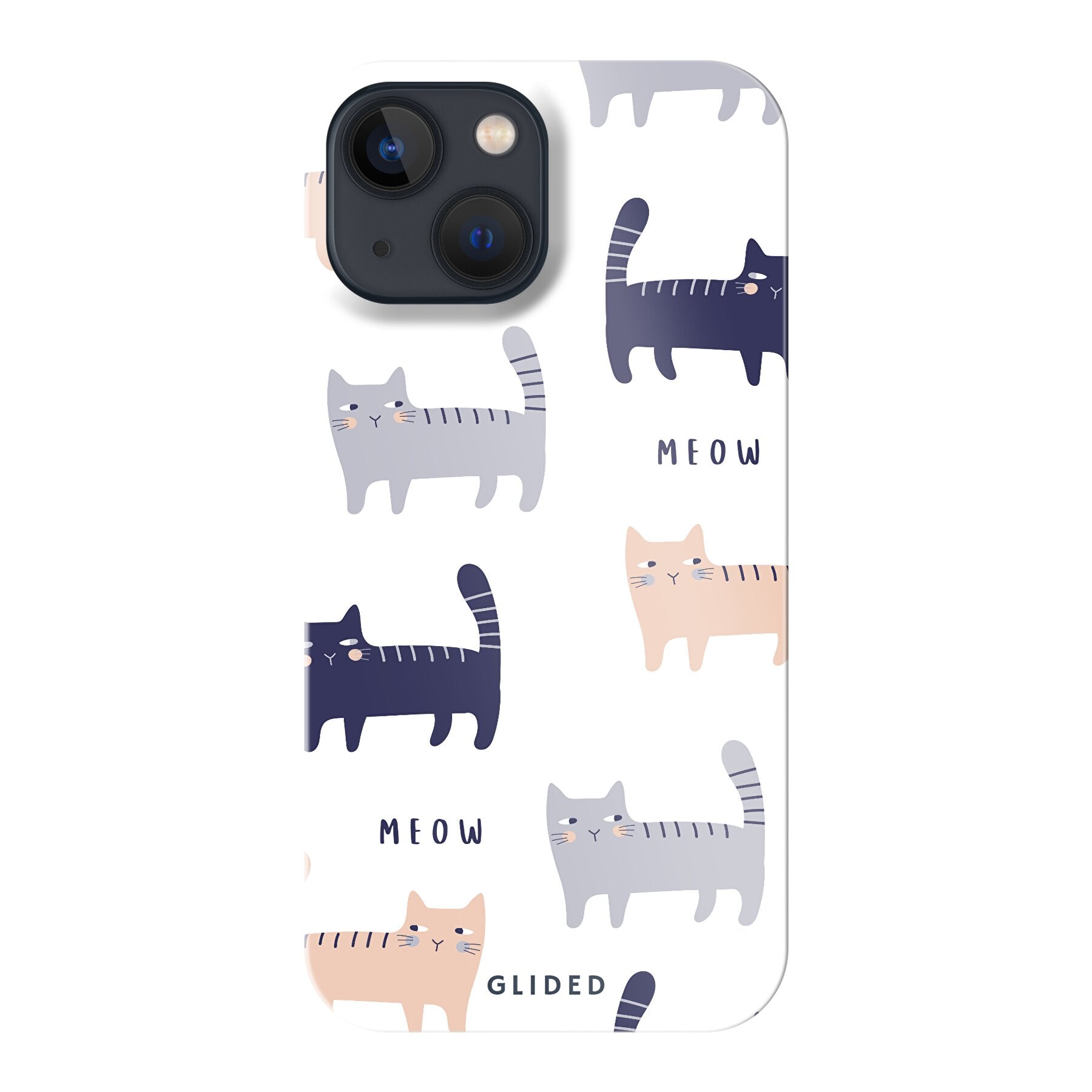 Purrfection - iPhone 13 mini Handyhülle Hard Case