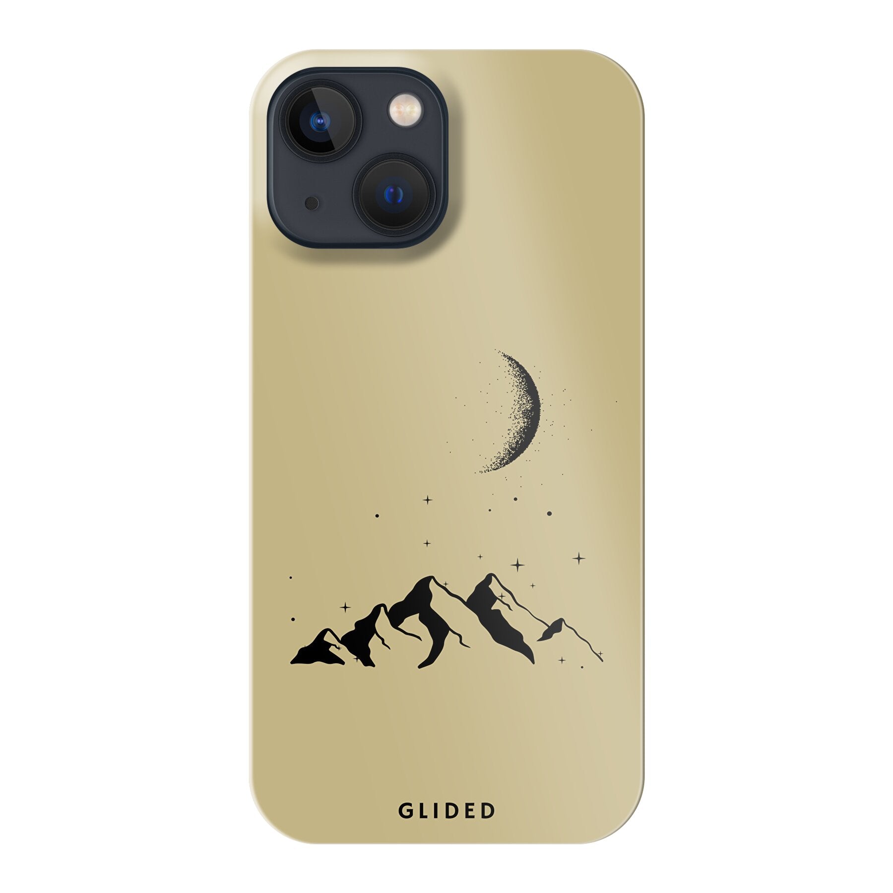 Lunar Peaks - iPhone 13 mini Handyhülle Hard Case