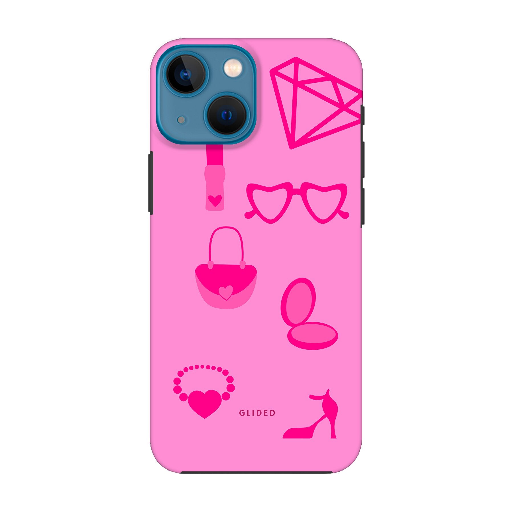 Glamor - iPhone 13 mini Handyhülle MagSafe Tough case