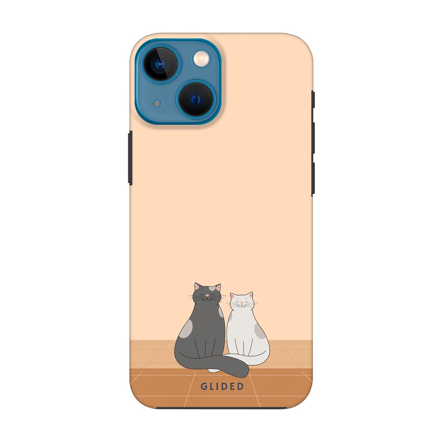 Catty Friends - iPhone 13 mini Handyhülle MagSafe Tough case