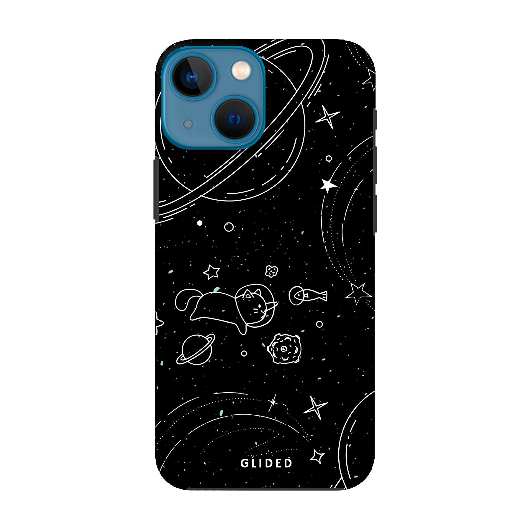 Cosmic Cat - iPhone 13 mini Handyhülle MagSafe Tough case