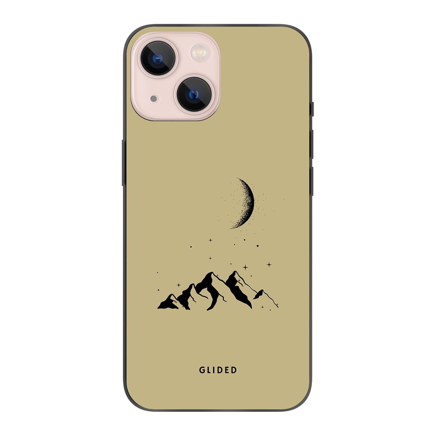 Lunar Peaks - iPhone 13 mini Handyhülle Soft case