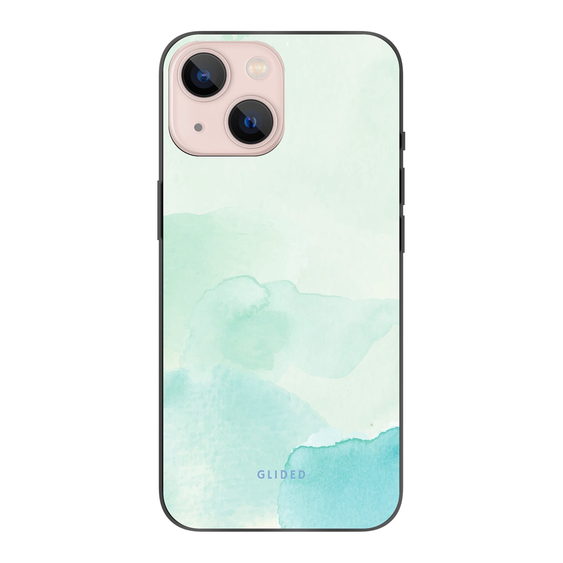 Turquoise Art - iPhone 13 mini Handyhülle Soft case