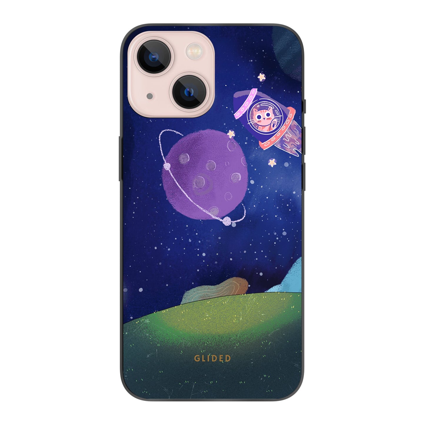 Galaxy Cat - iPhone 13 mini Handyhülle Soft case