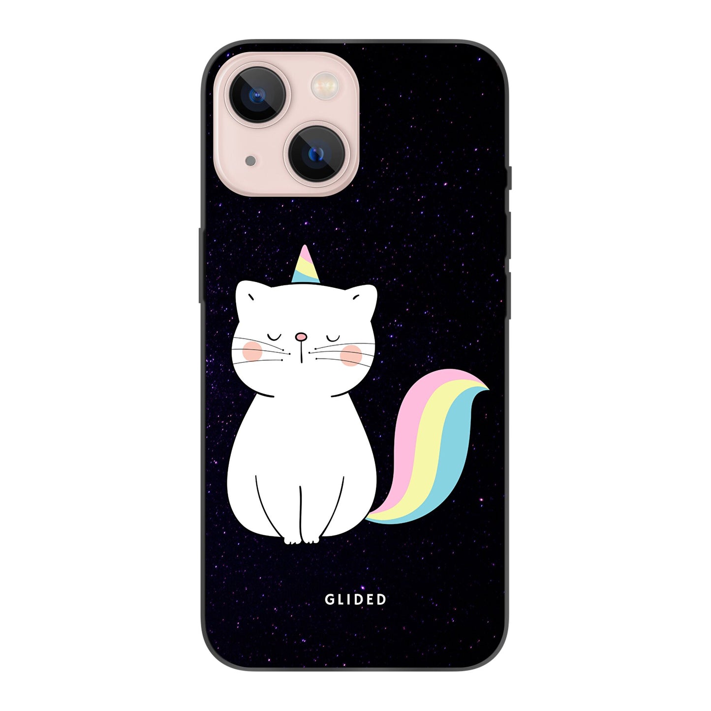 Unicorn Cat - iPhone 13 mini Handyhülle Soft case