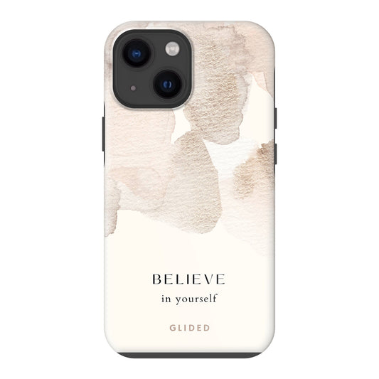 Believe in yourself - iPhone 13 mini Handyhülle Tough case