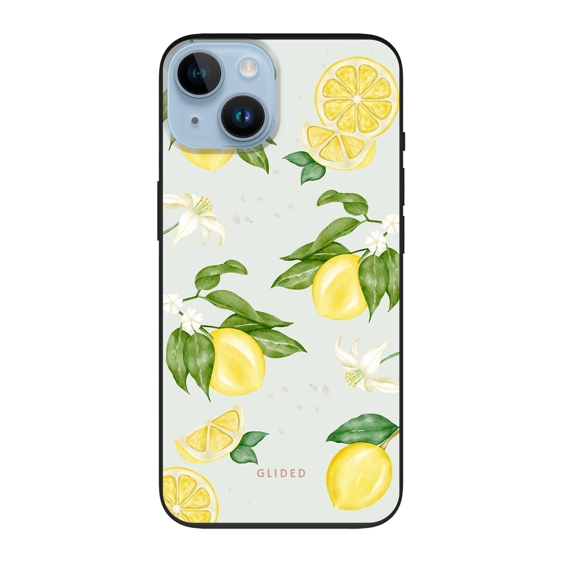 Lemon Beauty - iPhone 14 Handyhülle Biologisch Abbaubar