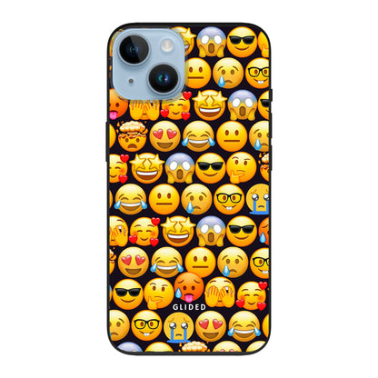 Emoji Town - iPhone 14 Handyhülle Biologisch Abbaubar