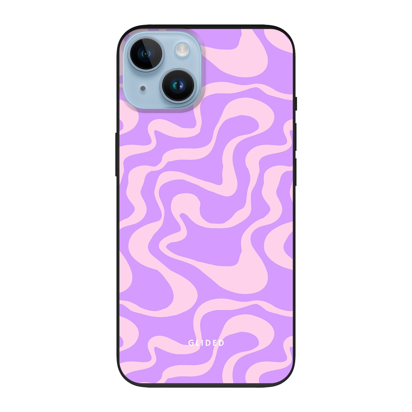 Purple Wave - iPhone 14 Handyhülle Biologisch Abbaubar