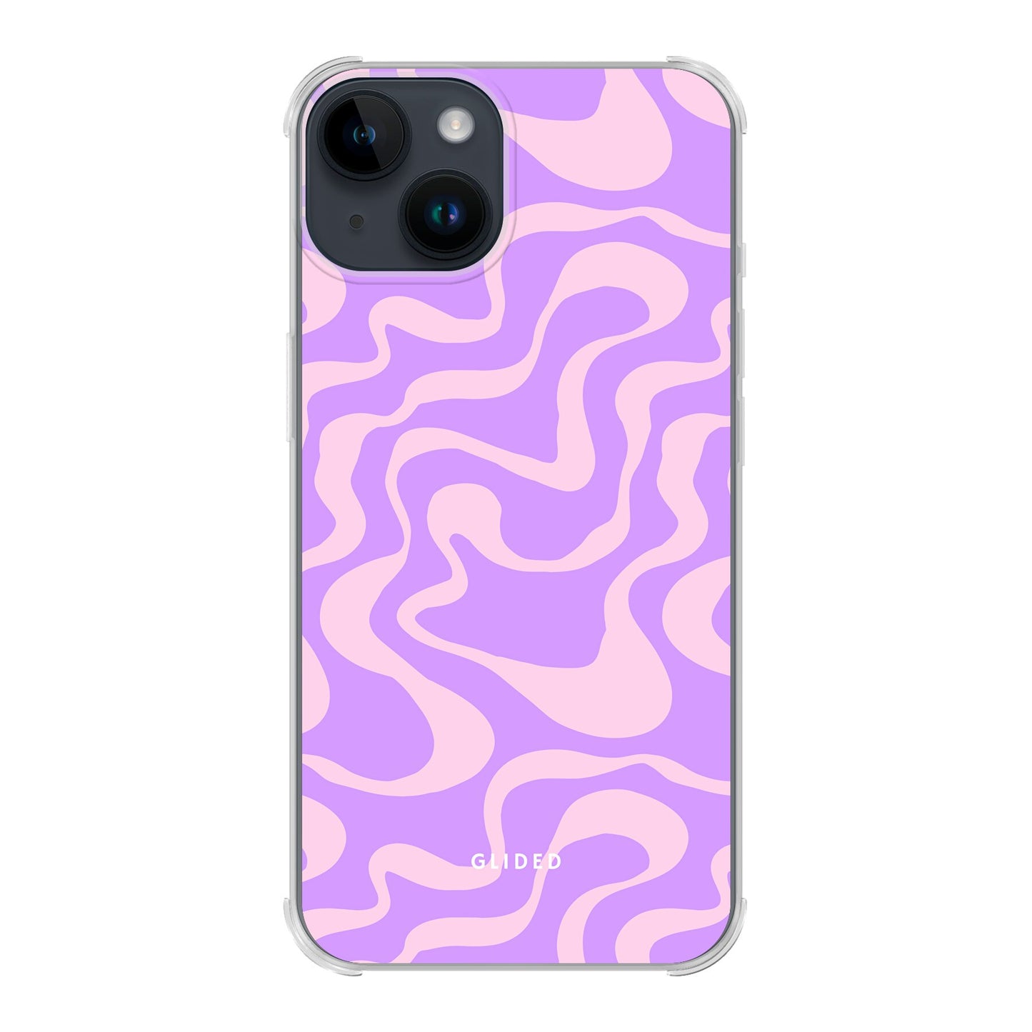 Purple Wave - iPhone 14 Handyhülle Bumper case