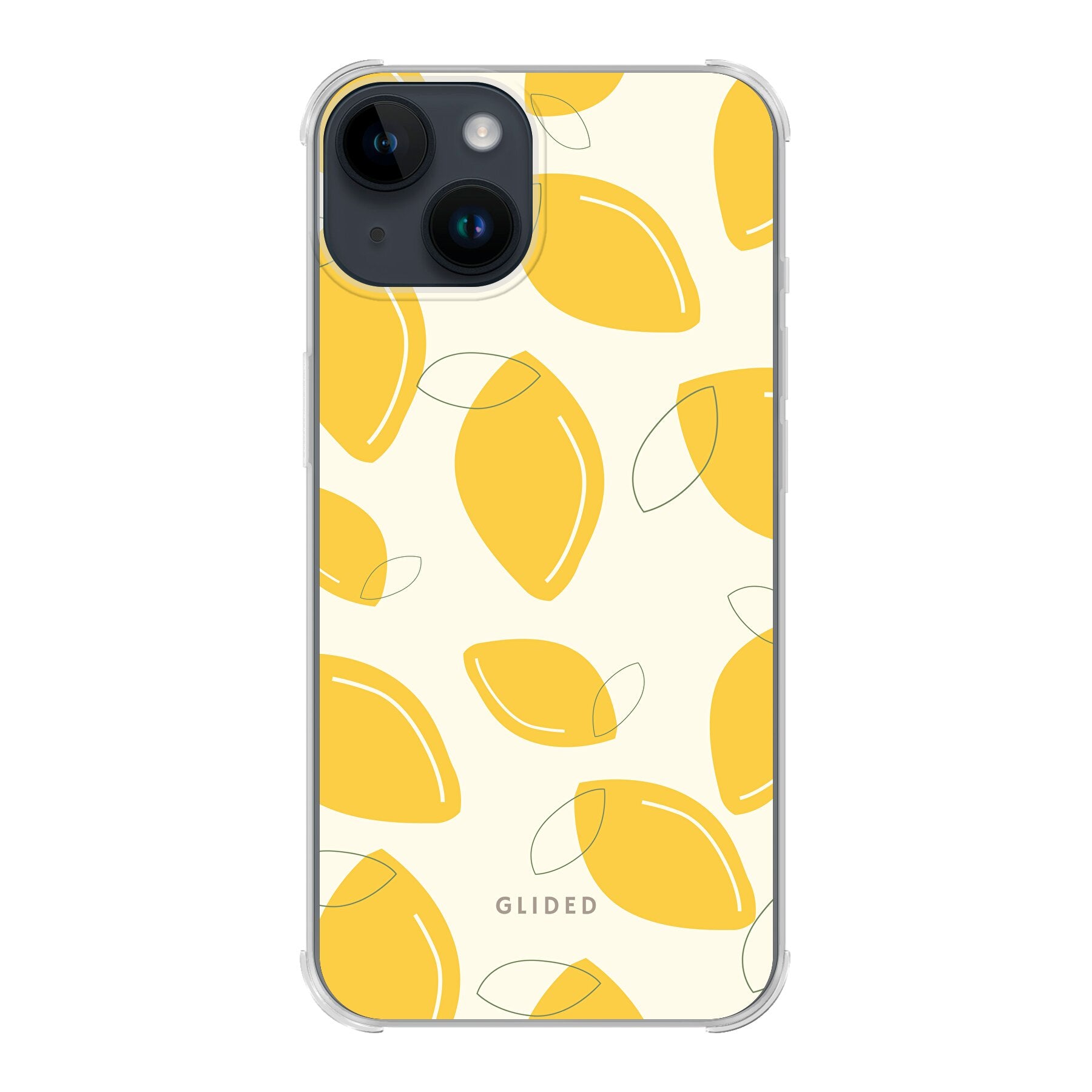 Abstract Lemon - iPhone 14 - Bumper case